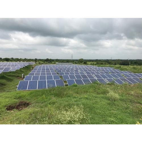 24 V Large Capacity MNRE Approved Grey Solar Power Plant For Electricity Production