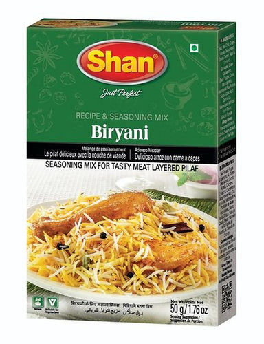 Biryani Masala 50gm In Box With 9 Months Shelf Life