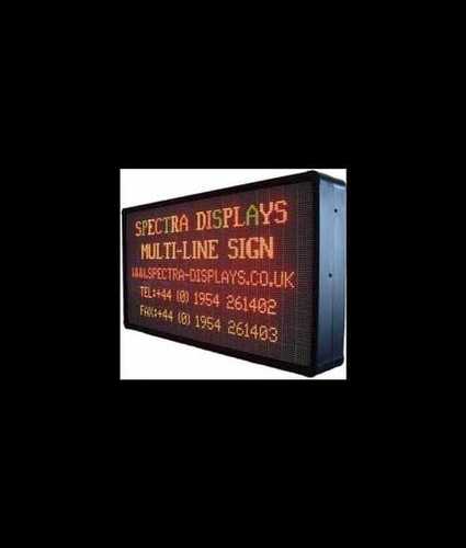 Electronic Led Display Multi Line Sign