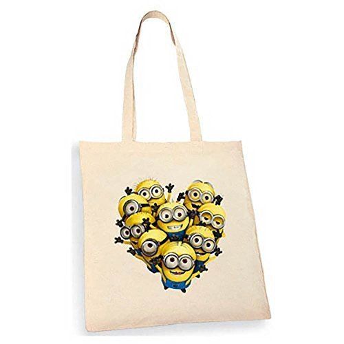 Fancy Printed Non Zipper Beige Color Reusable Cotton Shopping Bag With Loop Handle, 2 To 4 Kg Capacity  Size: Customized