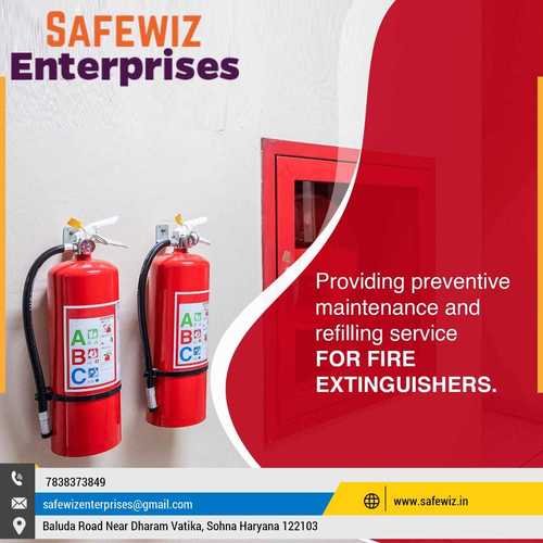 Customized Color Fire Extinguisher Refilling Services