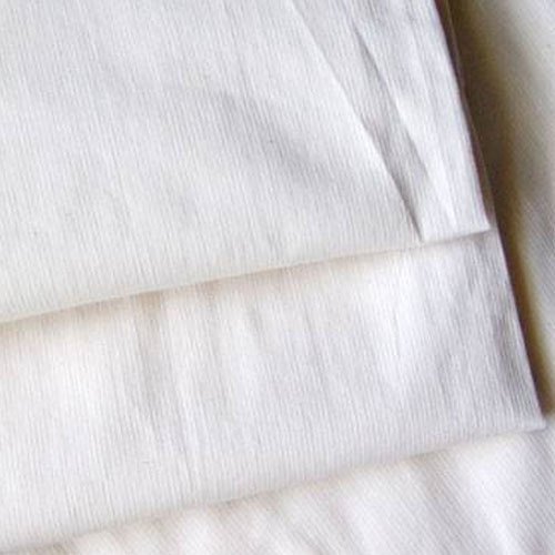 सफ़ेद रंग की त्वचा के अनुकूल श्रिंक प्रतिरोध और शिकन प्रतिरोधी 59 इंच प्लेन गाडा फ़ैब्रिक, 250 से 300 GSM साइज़: अनुकूलित