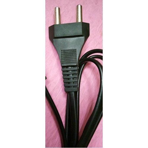 240 Volts 2 Core PVC Wire Black Copper 2 Pin Power Cord For Electric Appliance