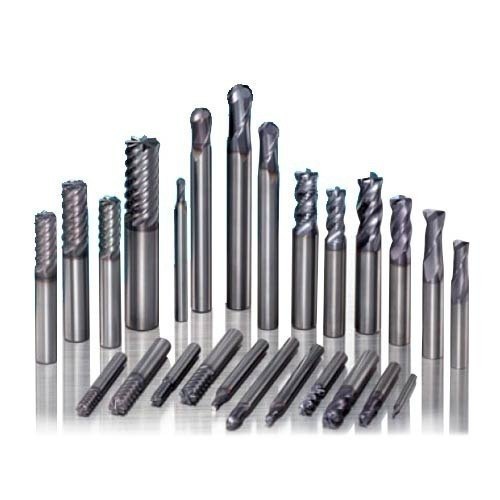 4 Flute Carbide Square Nose End Mill, 5/32" Shank, 2mm Cutting Diameter, TiSiN Coated For Steel, HRC55 - CNC Router Bit