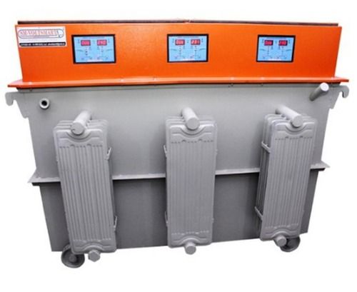 Low Maintenance Industrial Semi Automatic Voltage Stabilizer With Digital Display Current: Ac Volt (V)