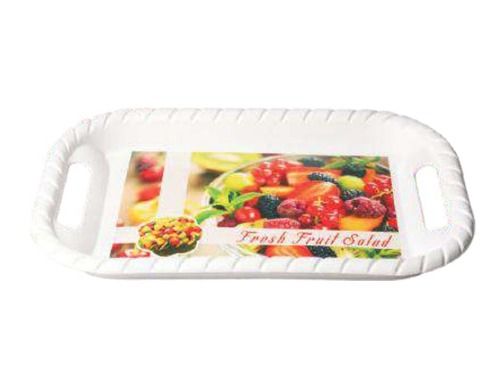 Multicolor Plastic Tray For Salad Serving