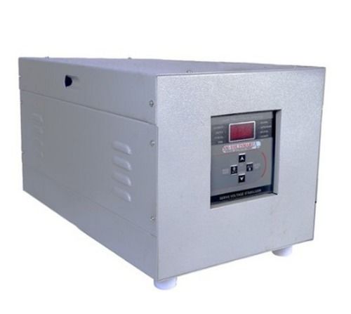 Three Phase 3 Kva Air Cooled Digital Servo Voltage Stabilizer Input Voltage 360 To 460 V Output Voltage 400 V Frequency 50 Hz Current: Ac Volt (V)