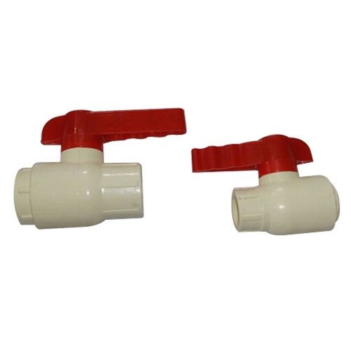 25 Mm Threaded End 20 To 50 Bar Pressure 2 Way Cpvc Ball Water Valve