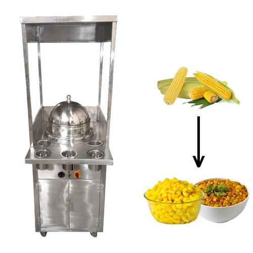 5 Kilogram Capacity Round Table Top Electric Sweet Corn Machine