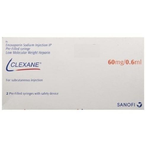 Clexane 60 Mg 0.6 Ml Enoxaparin Injection Generic Drugs