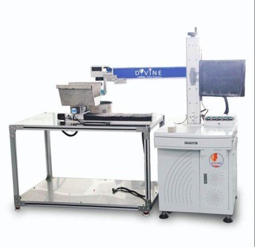 Long Life Span Air Cooling Fiber Laser Marking Machine For Metal Cookware Pot