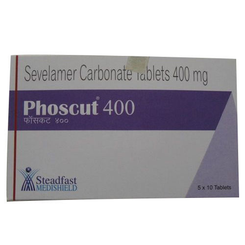 Phoscut 400 Sevelamer Carbonate Tablets 400Mg Generic Drugs