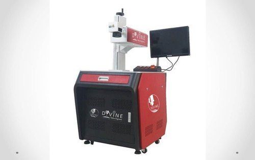 Single Phase Fiber Laser Marking Machine With Marking Range 200x200mm