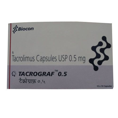 Tacrograf Tacrolimus Capsule USP 0.5 MG