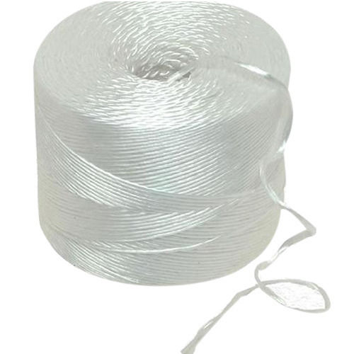 1 To 1.5 Mm White Polypropylene Plastic Twine Soft