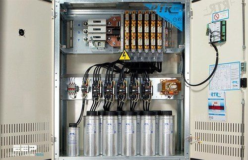 500 Kvr Three Phase Capacitor Control Panel For Metro Station And Stadium Base Material: Metal Base