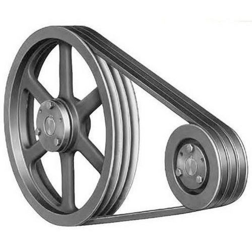 60 KW Power Transmission B56 Black Rubber V Pulley Belts