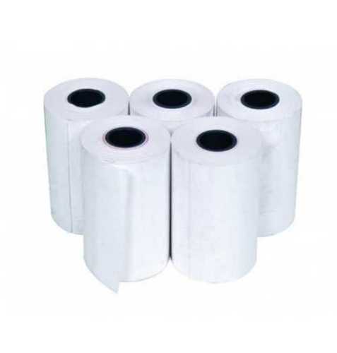 80 mm Plain White Thermal Paper Roll, Size 50 Meter