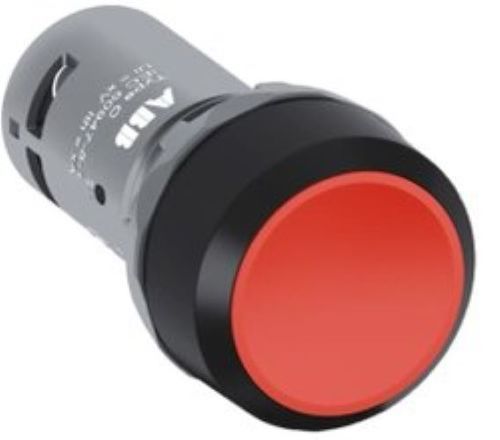 Red And Black Abb Cp1-10R-11 0.5Million Flush Actuator Type Push Button In 0.0022 Kg