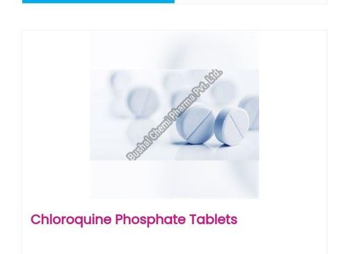 Chloroquine Phosphate Tablets Allopathic