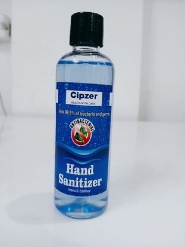 Cipzer Hand Sanitizer 100 Ml Age Group: Suitable For All Ages