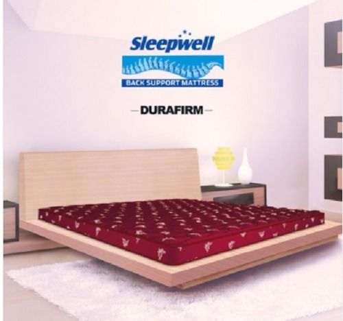 Red Durafirm Sleepwell Back Support Mattress