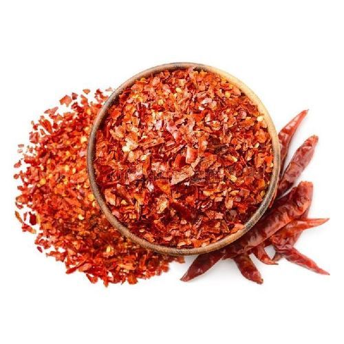 Hot Spicy Natural Taste Rich Color Organic Red Chilli Flakes