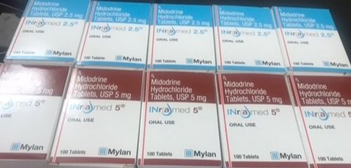 Inramed Midodrine Tablets 2.5 MG