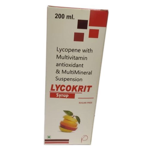 मल्टीविटामिन एंटीऑक्सिडेंट और मल्टी मिनरल सस्पेंशन जेनेरिक ड्रग्स के साथ लाइकोपीन