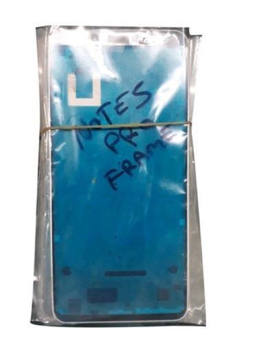 MI Note 5 पारदर्शक टेम्पर्ड ग्लास फ़्रेम