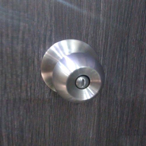 Robust Design Anti Corrosion Round Shape Chrome Stainless Steel Door Handle Lock