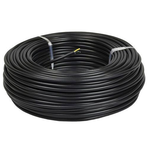 1100 V Copper Black 3 Core Crack Free And High Ductility PVC Cable