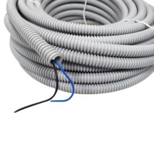 Round 16Mm Size White Crack Proof And Excellent Quality Pvc Conduit Pipes For Commercial