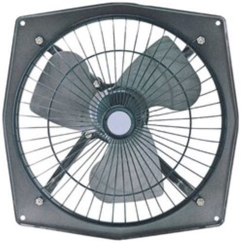 Grey 18 Inch Mild Steel Industrial Gray 3 Blades Exhaust Fan For Electricity