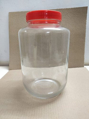 2700 ML PGL Square Shape Glass Jar With Size 240X130mm