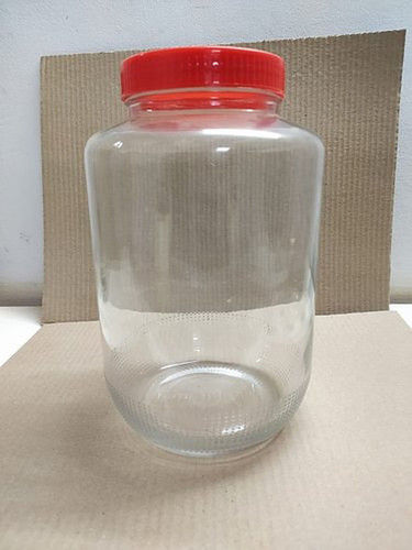 2700 Ml Pgl Square Shape Glass Jar With Size 240x130mm