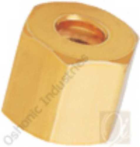 Hot Rolled Golden Color Polished Brass Hex Cap Nut