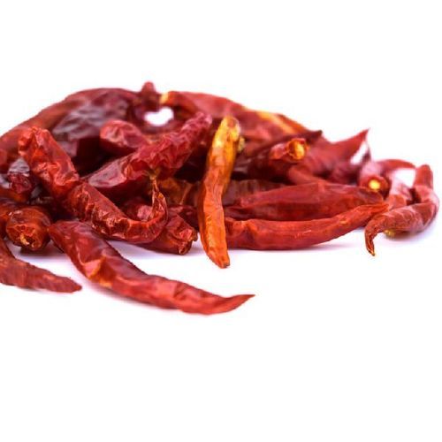 Hot Spicy Taste Rich In Color Whole Dried Red Chilli
