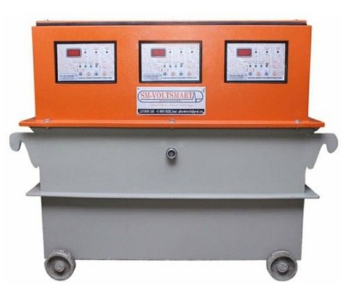 Industrial Three Phase Automatic Servo Controlled Voltage Correction Speed 32 To 60 V Per Sec Current: Ac Volt (V)