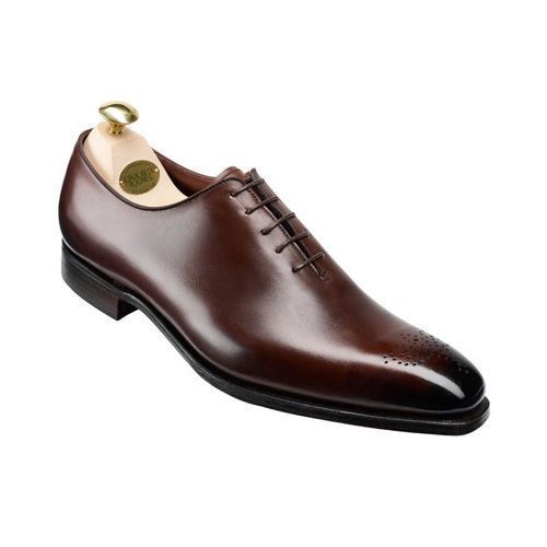 Various Colors Are Available Low Heel Plain Design Lace Closure Leather Anti Skid Formal Mens Shoes