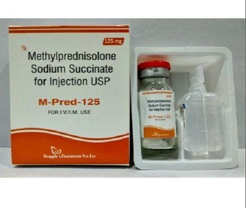 M-pred Methylprednisolone Injection 125 Mg