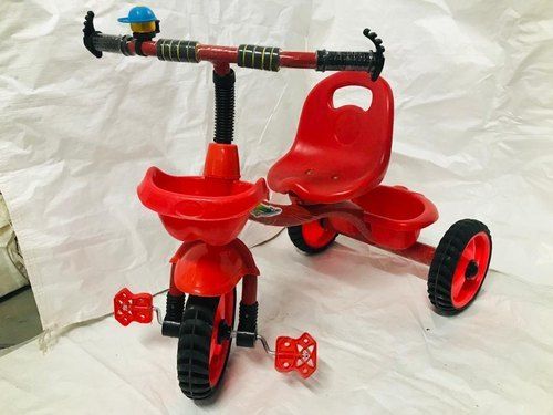 Custom Red Color Pedal Operated 3 Wheel Single Seater Baby Pedal Tricycle For Under 3 Years at Best Price in Delhi Dbolt Baby Products