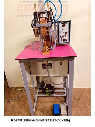 Single Phase Table Mounted Pneumatic High Precision Spot Welding Machine Frequency: 50 Hertz (Hz)