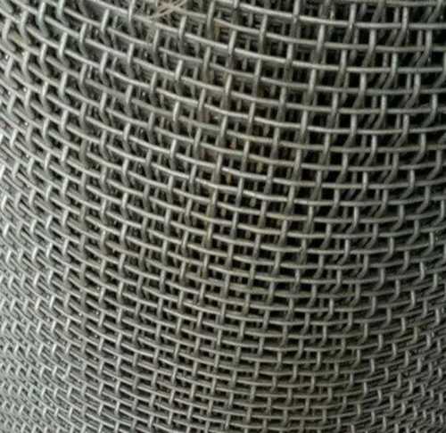 Silver Square Hole Shape Grey Color Galvanised Iron Wire Mesh