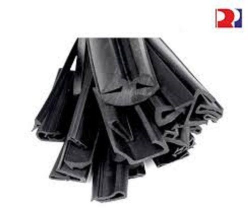 Uv Resistant 2 To 70 Mm Black Neoprene Rubber Extruded Profile