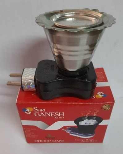 210 V Stainless Steel Electric Dhoop Dhani With 2 Meter Cable Length