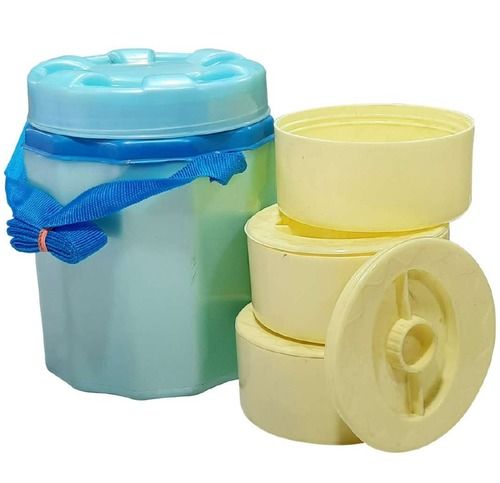 Food Grade 3 Tier Plastic Tiffin Box