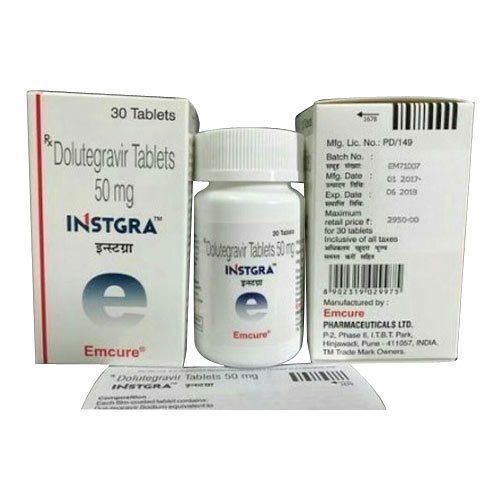  Instgra Dolutegravir टैबलेट 50 mg 