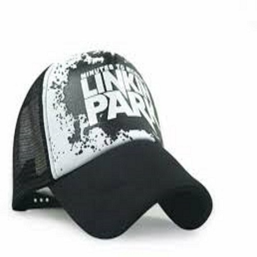 Printed Pattern Casual Type With Adjustable Strap Mens Black Color Cotton Cap Age Group: Kids To Adults
