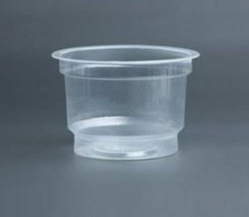 100 Ml Transparent Non Toxic Round Disposable Plastic Cups For Juice Beverage